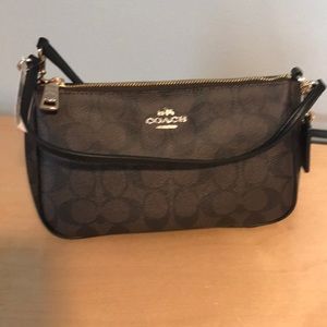 Coach Signature Top Handle Pouch